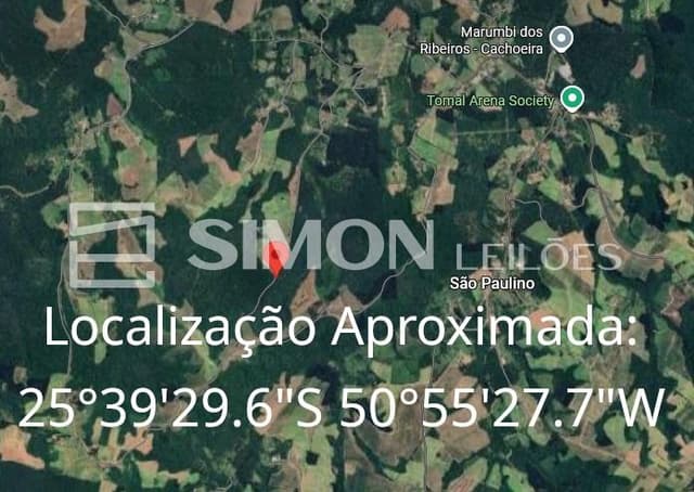 Leilão de Imóvel Rural em Rio Azul/PR | Simon Leilões