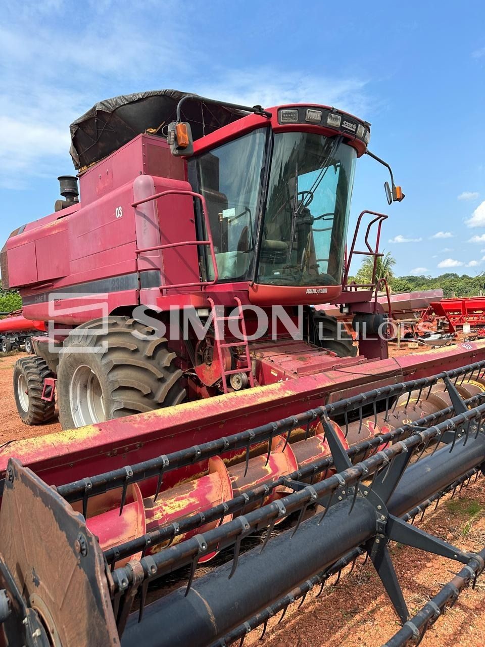 COLHEITADEIRA AGRÍCOLA 2388 AXIAL FLOW CASE, Ano Fabricação/Modelo 2004, Chassi HCC0020283, Série 88