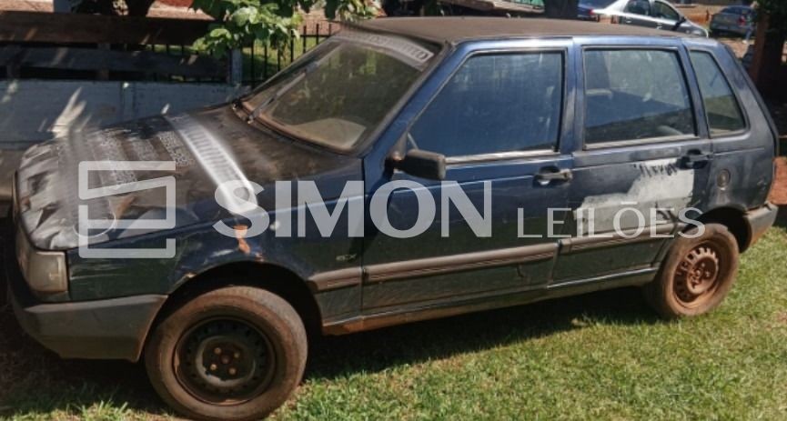 Marca/Modelo: FIAT/UNO ELECTRONIC, Renavam: 0063.908405-2, Chassi: 9BD146000S5534147, Placa: AFL-018