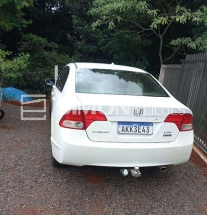 Marca/Modelo: HONDA/CIVIC LXS FLEX, Renavam: 0097.381212-5, Chassi: 93HFA65308Z237128, Placa: AKK-3E