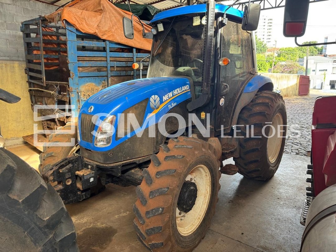 Trator NEW HOLLAND, TL 5.80 2020, Chassi HCCZTL80KLCJ95987, Combustível Diesel. (Depósito: Com o lei