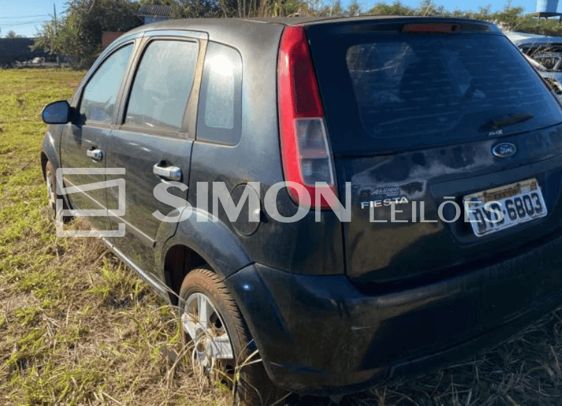 01 FORD/Fiesta Flex, preto, ano/mod. 2007/2008, Chassi: 9BFZF10A888096600, Renavam: 914551914, Placa