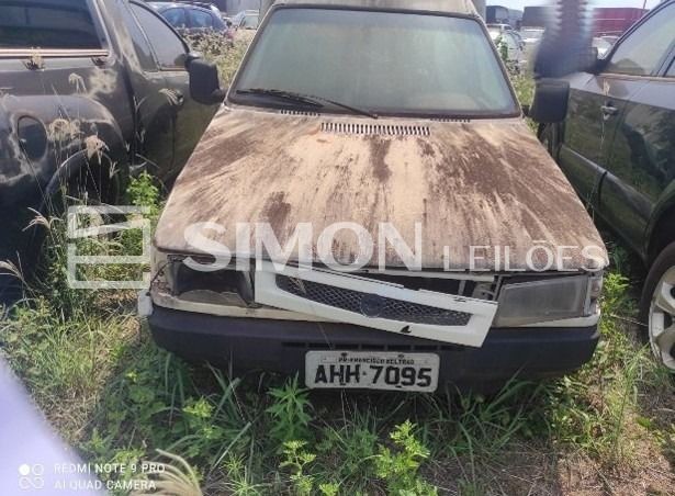 Descrição mínima: Espécie: CARGA / Marca: FIAT / Modelo: FIORINO IE / Placa: AHH7095 / UF: PR / Muni