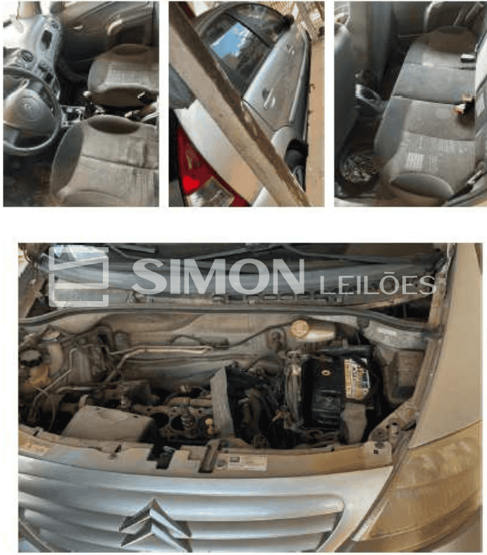 CITROEN/C3 GLX 14, ano/mod. 2005, gasolina, Renavam: 0085.697024-7, Chassi: 935FCKFV85B733073, Placa