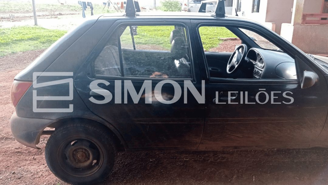 FORD/FIESTA, ano/mod. 97, gasolina, cor preta, Chassi: 9BFZZZFHAVB110475, Placa: AGZ-5525, renavam 0