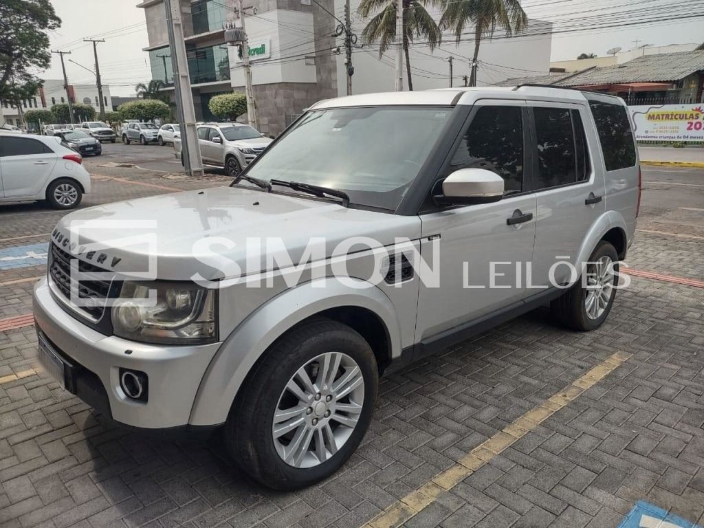 I/Land Rover DISCOVERY SDV6 SE, Placa Mercosul Q**-***0/MT, ano/modelo 2014, Combustível Diesel, cor