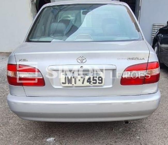 TOYOTA/COROLLA XEI, 01/02, Renavam: 0076.626797-0, Chassi: 9BR53AEB225536072, Placa: JWT-7459, Munic