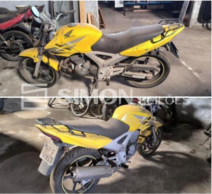 HONDA/CBX 250 TWISTER, Ano/modelo: 2007/2007, Renavam: 0093.569938-4, Chassi: 9C2MC35007R073885, Pla