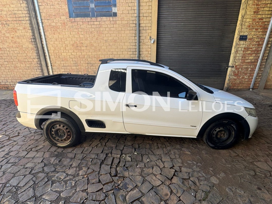 VW/SAVEIRO 1.6 CE, 12/13, álcool/gasolina, branca, Placa: A*****4.